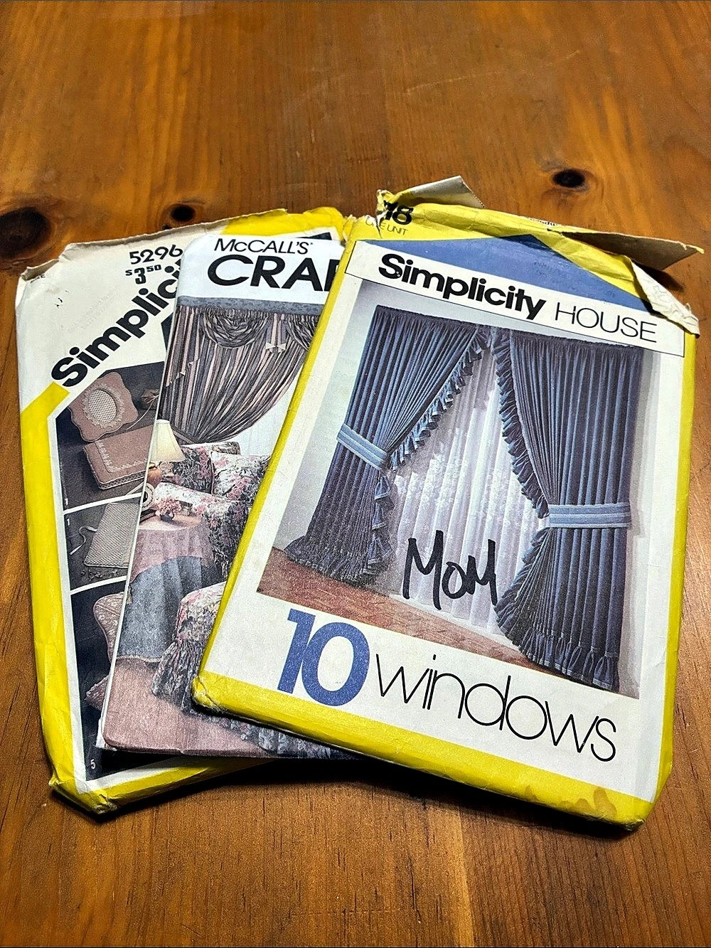 Simplicity Sewing: House Windows, 5296, & McCalls 5130